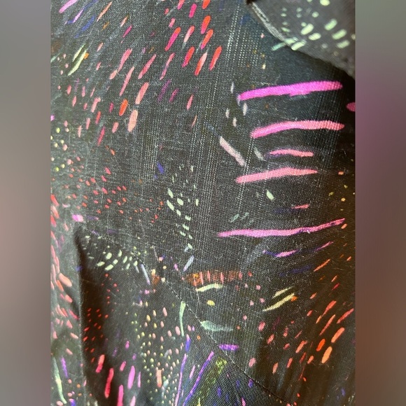 LOVE Richard Chai Tiered Fireworks Cocktail Dress Asymmetrical Size 4 (tag 6) - Picture 6 of 12